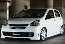Artista ダイハツ ミライース LA300S/LA310S スポイラー3点セット 【塗装済】 ※沖縄・離島配送不可 ※同梱発送不可 T-4M [TOSO-ARLA300-3T-1]