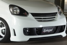 Artista ダイハツ ミライース LA300S/LA310S フロントバンパースポイラー 【塗装済】 ※沖縄・離島配送不可 ※同梱発送不可 T-4M [TOSO-ARLA300-FB-1]
