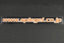 【メール便対応】Spiegel URLステッカー (オレンジ) [SP-URLST-OR-90001]