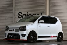 ワイドフェンダー9 【塗装済】 スズキ アルトワークス/アルト ターボRS HA36S ※2WD/4WD装着可 ※沖縄・離島配送不可 T-3M [TOSO-SLK60L-O43A-01]