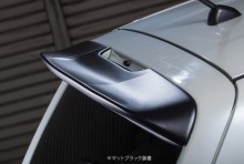 リアウィング 純正被せタイプ マットブラック スズキ アルト/アルトワークス/アルトターボRS HA36S ※沖縄・離島配送不可 T-1W [SLK60L-O15MB-01]
