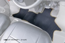 ラバーフロアマット スズキ エブリイワゴン DA17W (H27.02～) ※AT車専用 T-10-2W [RBFMSZ095-01]