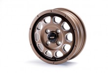 【販売終了】MATTE TWELVE (マットトゥエルブ) 12インチ アルミホイール マットブロンズ 単品 [TMT12B-01]