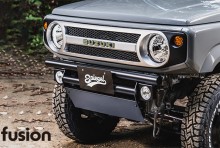 fusion フロントバンパー スズキ ジムニー JB64W ※沖縄・離島配送不可 T-3M [FUJB64-FB-01]