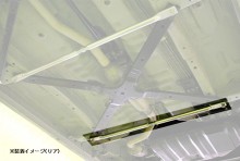 フロアモノコックバー リア ダイハツ コペン L880K T-2W-4W [MN-DA0150FSM15-90001]