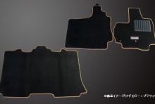 【販売終了】フロアマット ホンダ N-BOX(カスタム) JF1/JF2 (H23.12～H29.09) ※リアシート固定 T-10-2W [SPFMHO067-01]