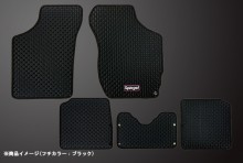 ラバーフロアマット スズキ アルト/アルトワークス CN11S/CN21S/CP11S/CP21S/CR22S/CS22S (H2.03～H6.11) T-10-2W [RBFMSZ004-01]