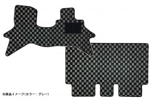 フロアマット チェック柄 ニッサン NV100クリッパーリオ DR17W (H27.03～) T-10-2W [KABNS0172CK-01]