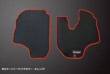 ラバーフロアマット ダイハツ ハイゼットトラック S201P/S210P/S211P (H11.01～H26.09) T-10-2W [RBFMDH058-01]