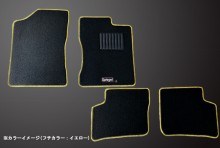 フロアマット ダイハツ エッセ L235S (H17.12～H23.09) ※2WD専用  T-10-2W [SPFMDH009-01]