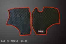 ラバーフロアマット スズキ キャリイトラック DA16T (H25.09～)  T-10-2W [RBFMSZ100-01]