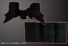 フロアマット マツダ スクラムバン DG64V (H17.09～Ｈ27.03) ※AT専用・リアシート一体型 T-10-2W [SPFMSZ045-02]