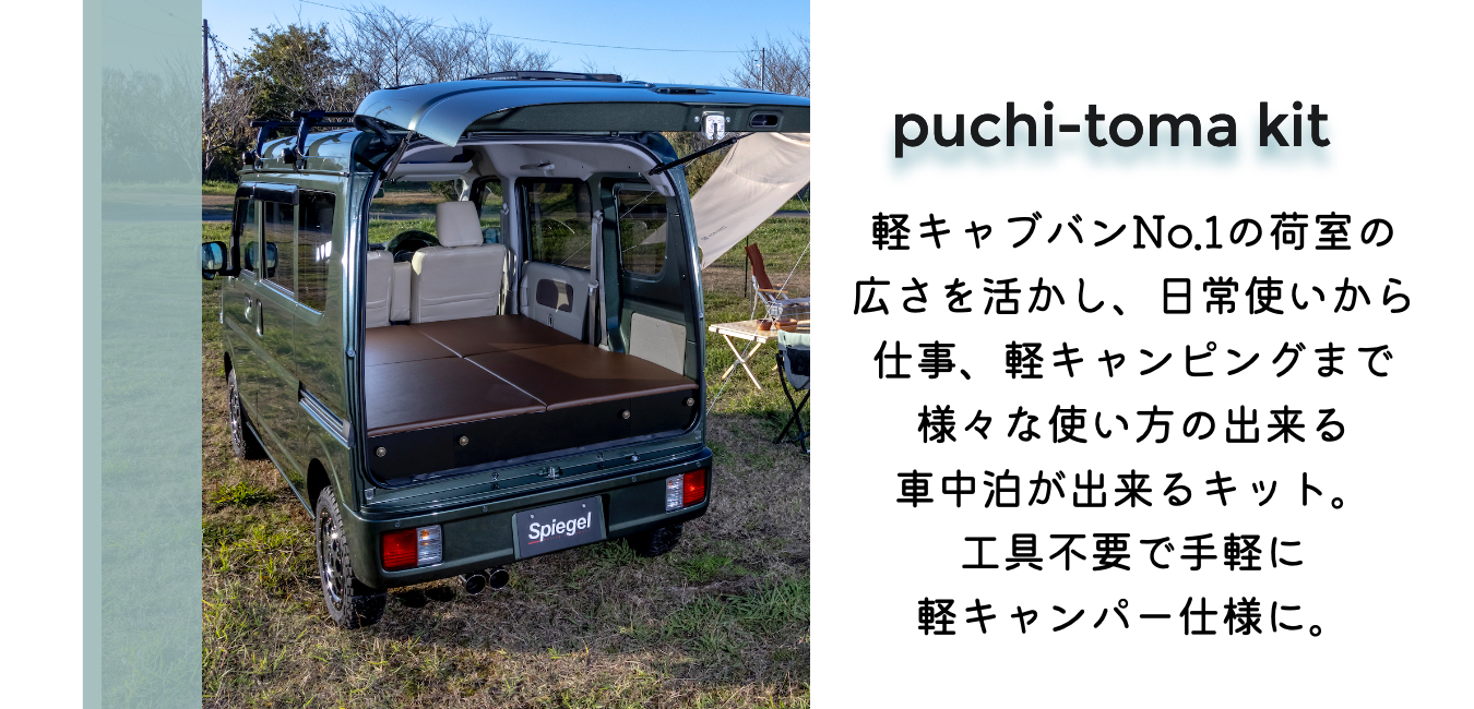 Spiegel puchi-toma kit 3